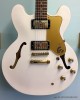 2011 Epiphone Custom Shop Dot Royale LE, Pearl White SOLD