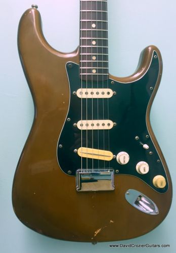 1975 Fender Stratocaster Hardtail, Mocha SOLD
